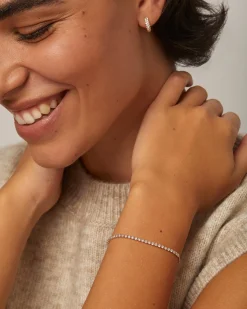 PAVOI Tennis-Adjustable Tennis Bracelet