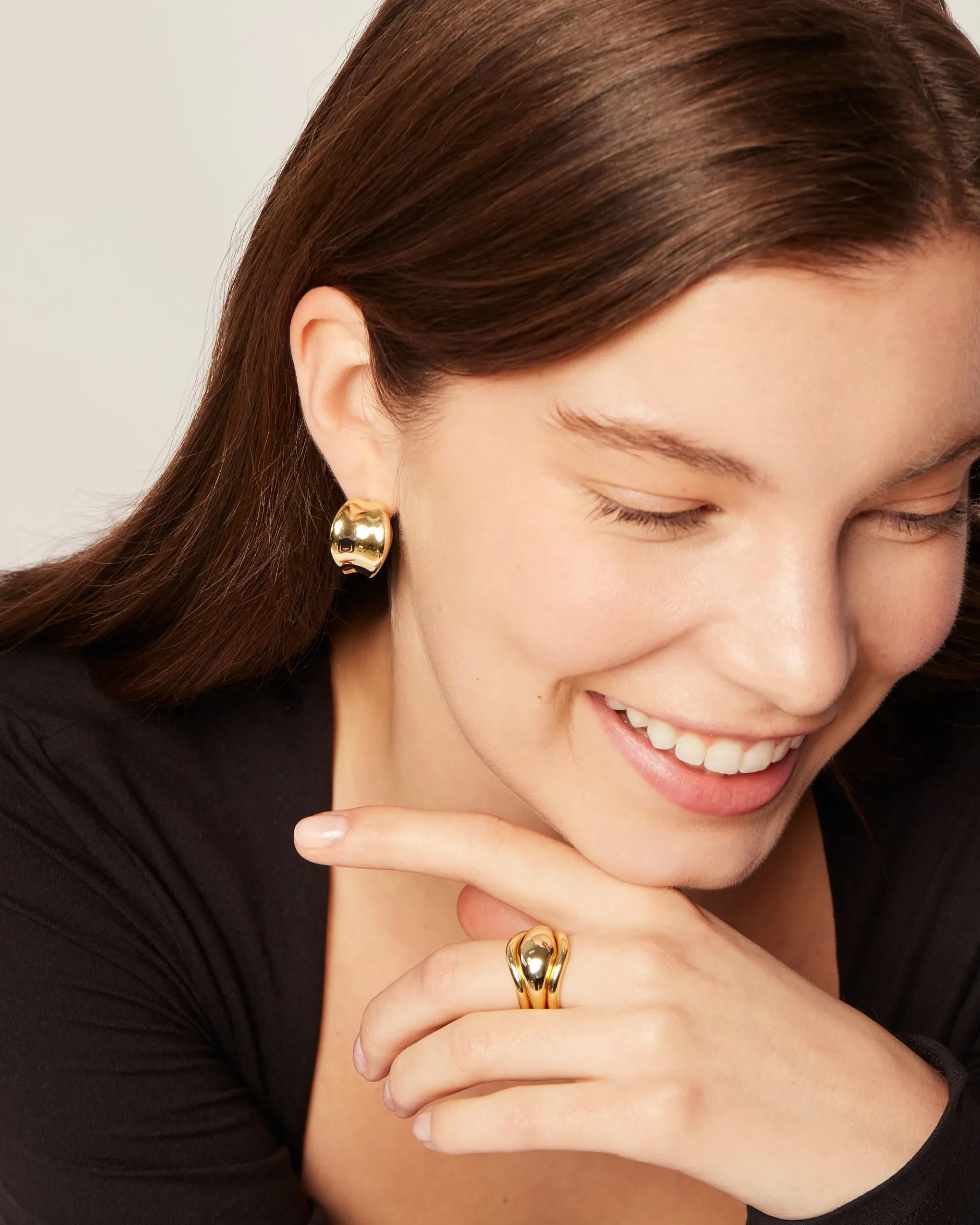 PAVOI Statement|Hoops-Angel Chunky Hoops