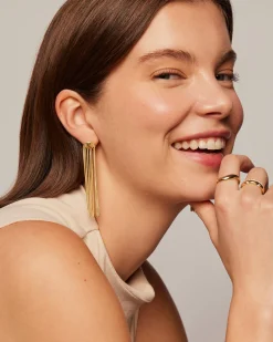 PAVOI Dangle & Threader-Arch Tassel Earrings