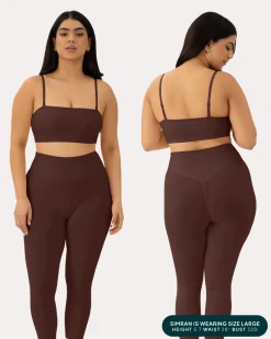 PAVOI Low Support Bras|Bras-Athleisure Bandeau Low-Support Sports Bra