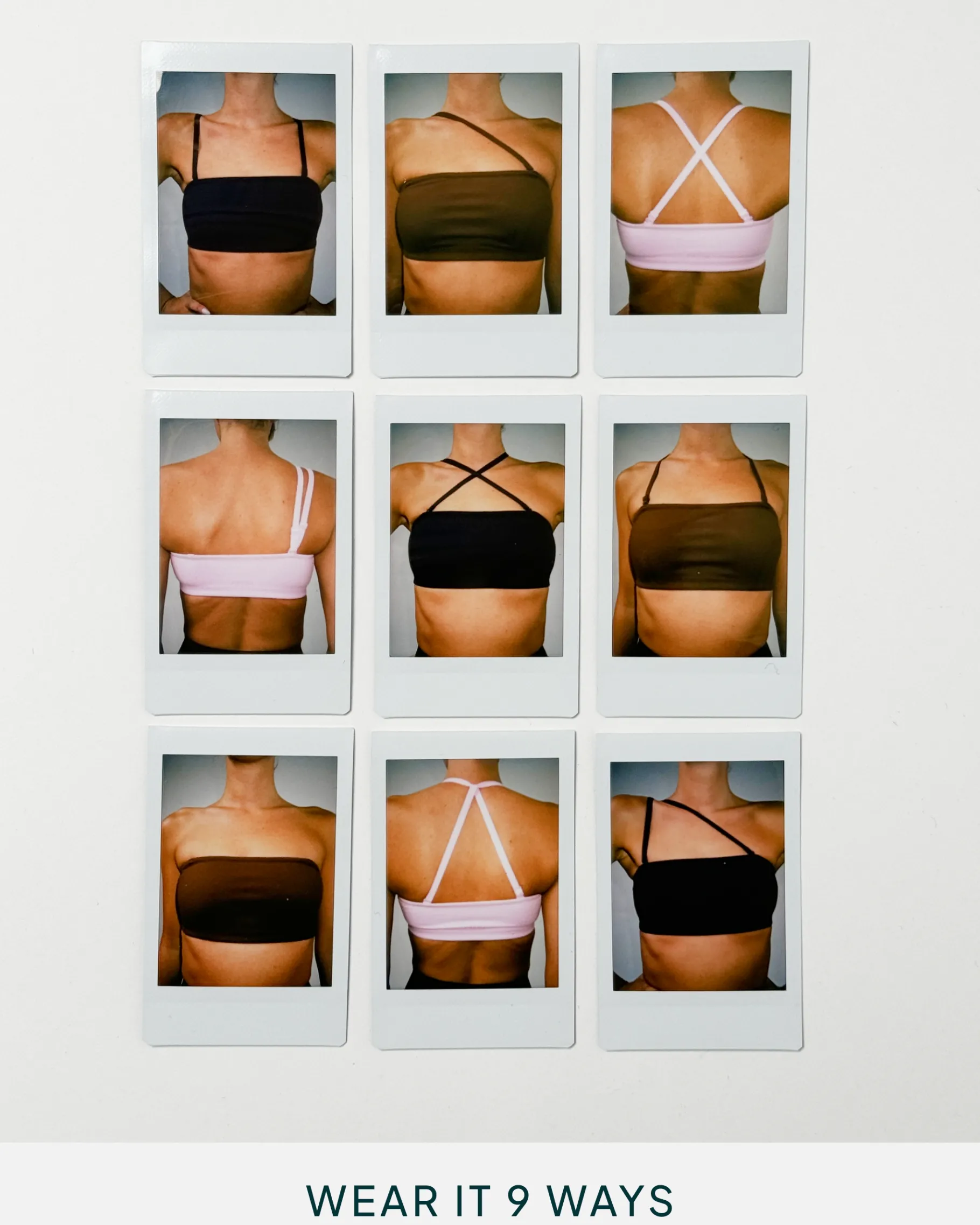 PAVOI Low Support Bras|Bras-Athleisure Bandeau Low-Support Sports Bra