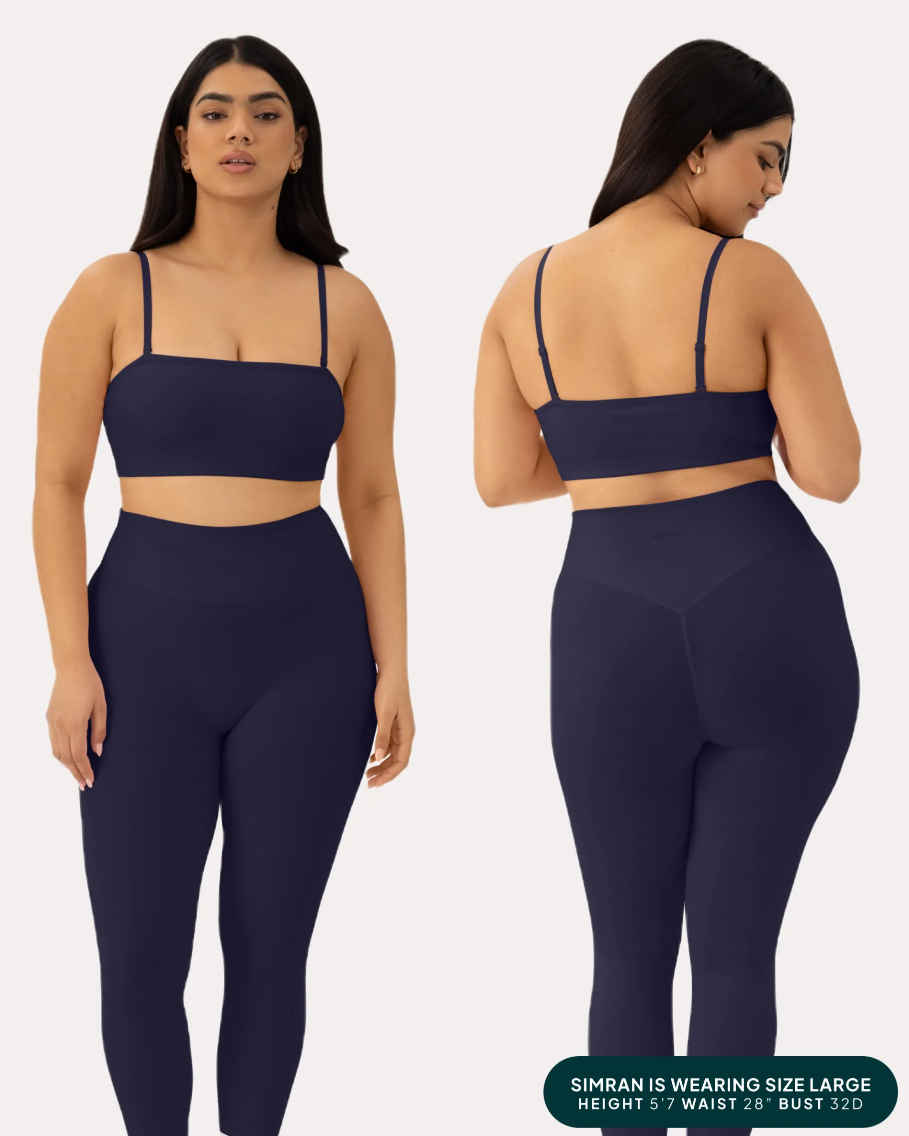 PAVOI Low Support Bras|Bras-Athleisure Bandeau Low-Support Sports Bra