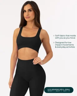 PAVOI Medium Support Bras|Bras-Athleisure Curved Hem Medium-Support Sports Bra
