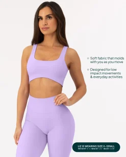 PAVOI Medium Support Bras|Bras-Athleisure Curved Hem Medium-Support Sports Bra