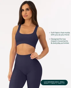 PAVOI Medium Support Bras|Bras-Athleisure Curved Hem Medium-Support Sports Bra