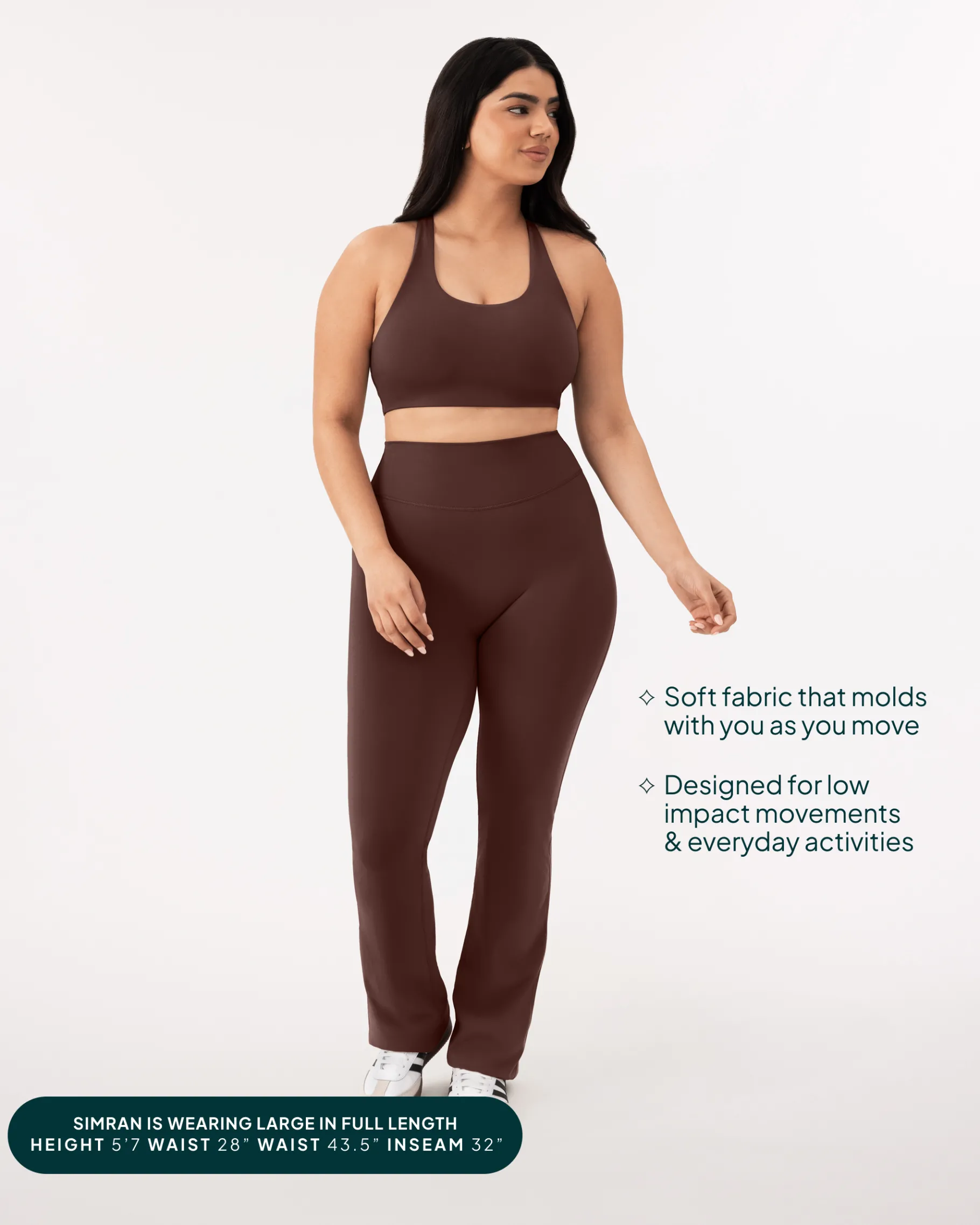 PAVOI Full Length|Leggings-Athleisure Full Length Flared Leggings