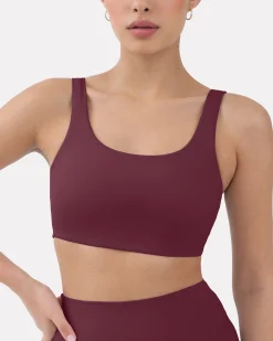 PAVOI Bras|High Support Bras-Athleisure Scoop High-Support Sports Bra