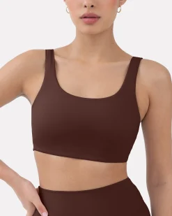 PAVOI Bras|High Support Bras-Athleisure Scoop High-Support Sports Bra