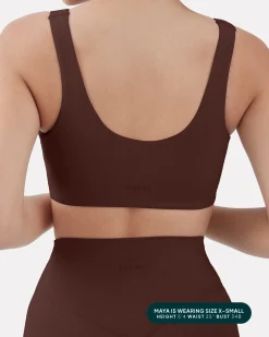 PAVOI Bras|High Support Bras-Athleisure Scoop High-Support Sports Bra