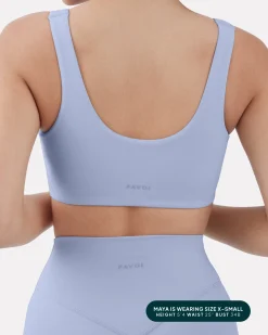 PAVOI Bras|High Support Bras-Athleisure Scoop High-Support Sports Bra