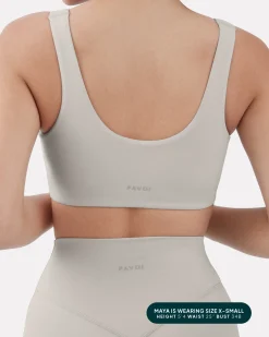 PAVOI Bras|High Support Bras-Athleisure Scoop High-Support Sports Bra