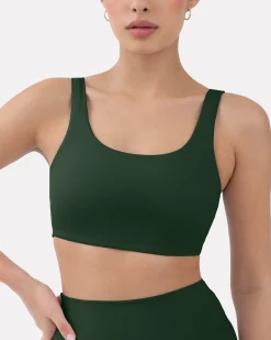 PAVOI Bras|High Support Bras-Athleisure Scoop High-Support Sports Bra