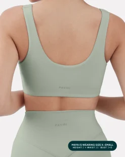 PAVOI Bras|High Support Bras-Athleisure Scoop High-Support Sports Bra