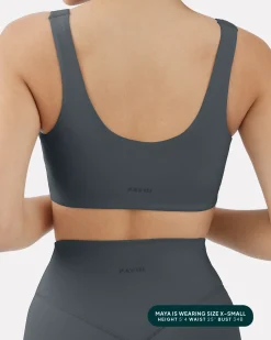 PAVOI Bras|High Support Bras-Athleisure Scoop High-Support Sports Bra