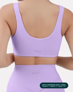 PAVOI Bras|High Support Bras-Athleisure Scoop High-Support Sports Bra