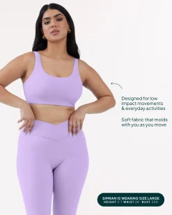 PAVOI Bras|High Support Bras-Athleisure Scoop High-Support Sports Bra