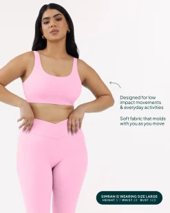 PAVOI Bras|High Support Bras-Athleisure Scoop High-Support Sports Bra