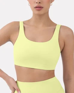 PAVOI Bras|High Support Bras-Athleisure Scoop High-Support Sports Bra