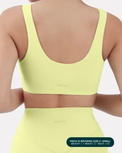 PAVOI Bras|High Support Bras-Athleisure Scoop High-Support Sports Bra