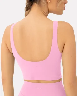 PAVOI Medium Support Bras|Tanks-Athleisure Scoop Tank Top