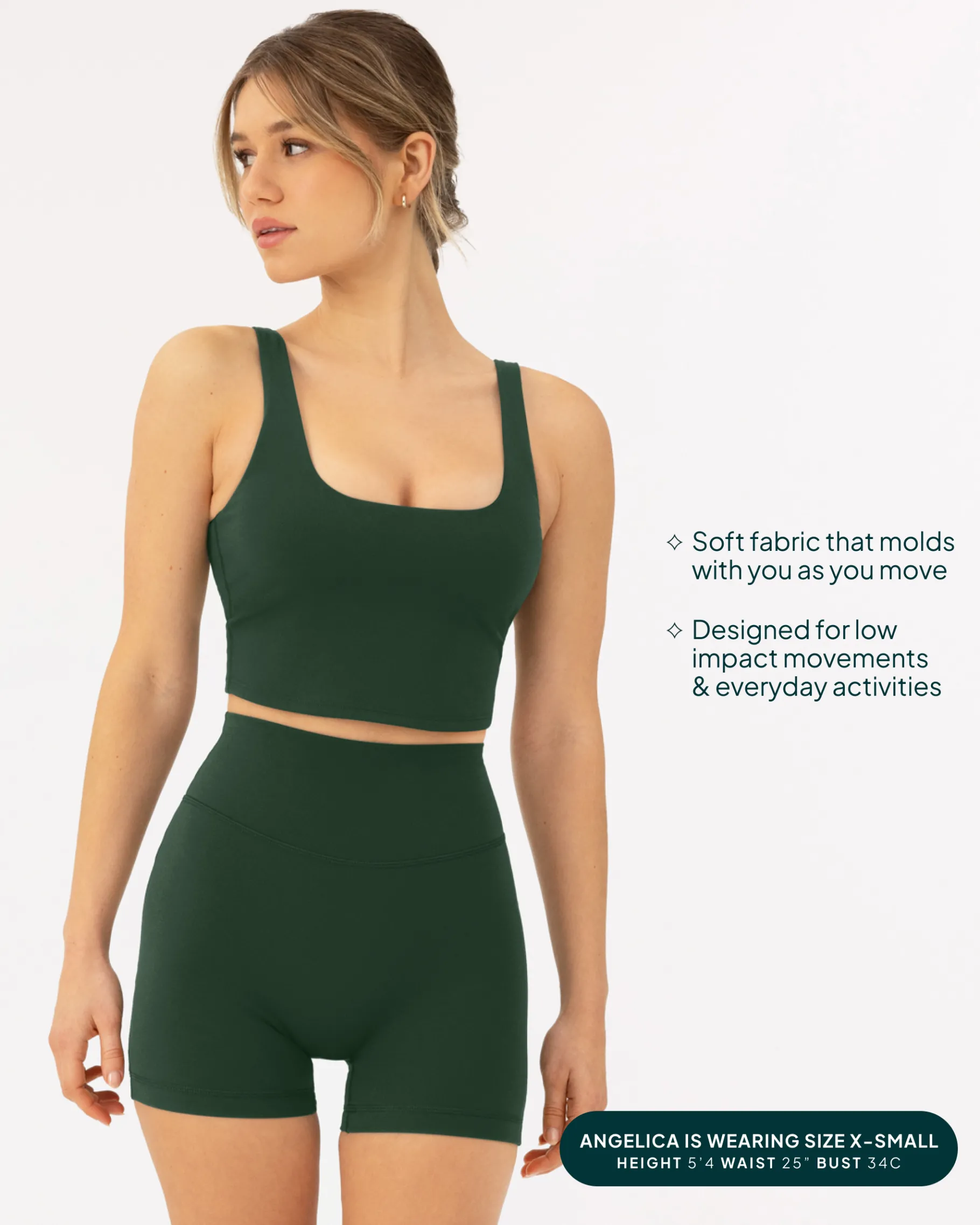 PAVOI Medium Support Bras|Tanks-Athleisure Scoop Tank Top