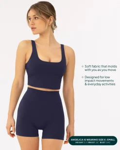PAVOI Medium Support Bras|Tanks-Athleisure Scoop Tank Top