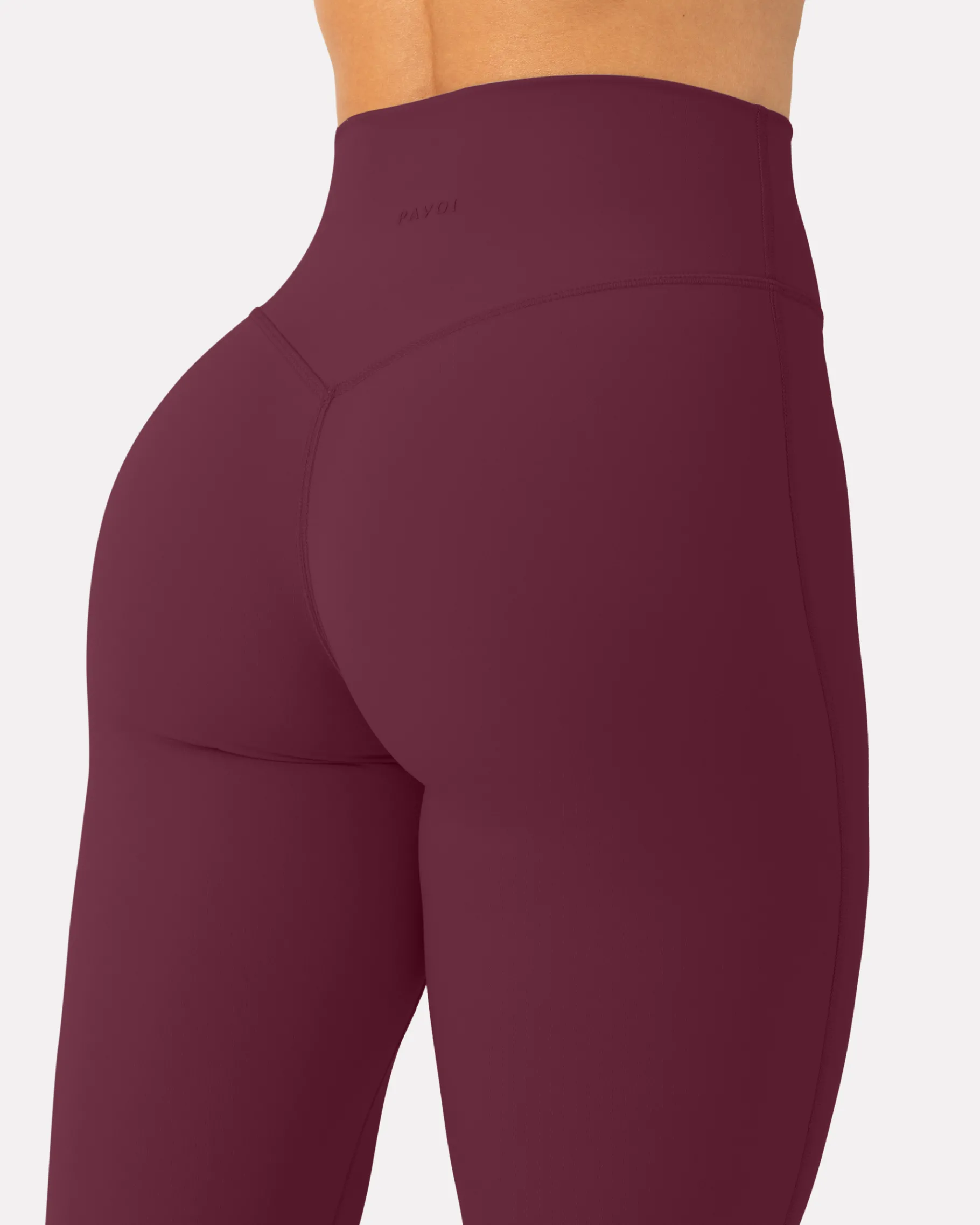PAVOI Fashion Leggings|Full Length-Athleisure Scrunch Crossover Leggings