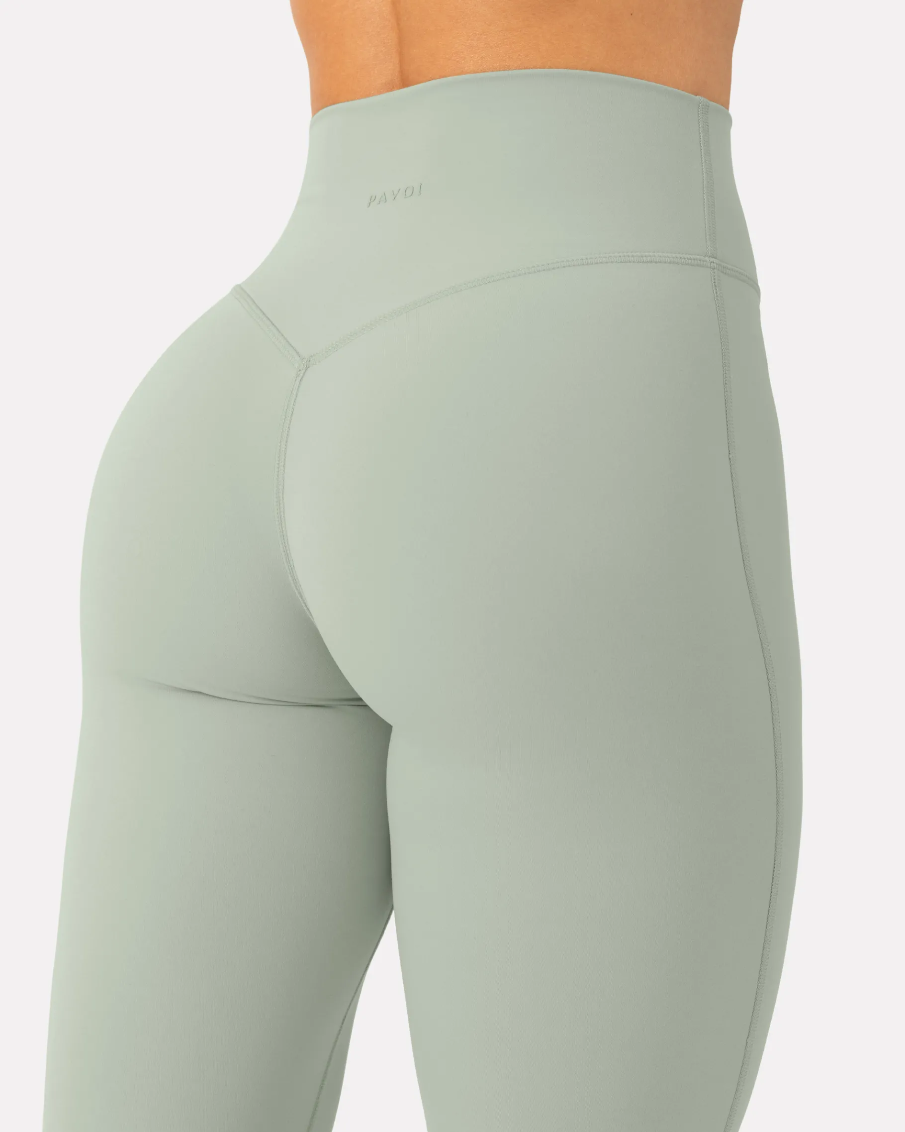 PAVOI Fashion Leggings|Full Length-Athleisure Scrunch Crossover Leggings