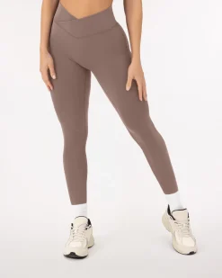 PAVOI Fashion Leggings|Full Length-Athleisure Scrunch Crossover Leggings
