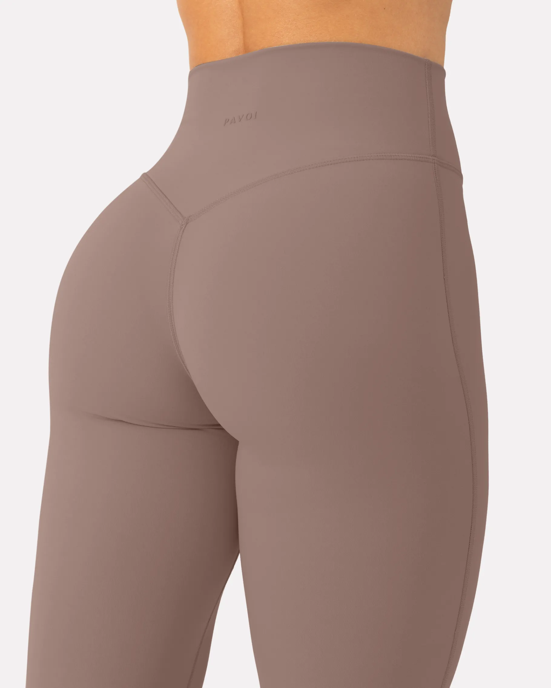 PAVOI Fashion Leggings|Full Length-Athleisure Scrunch Crossover Leggings