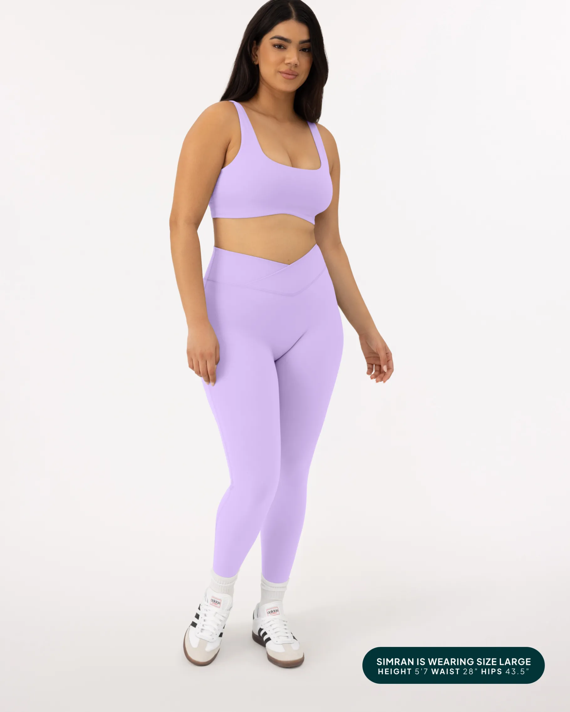 PAVOI Fashion Leggings|Full Length-Athleisure Scrunch Crossover Leggings