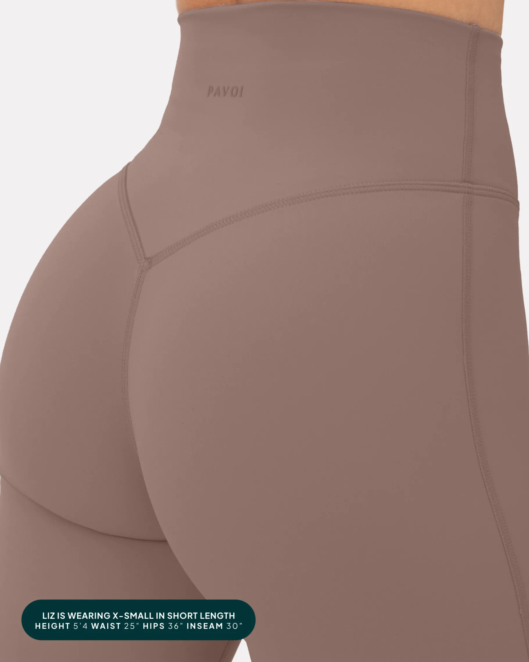 PAVOI Fashion Leggings-Athleisure Short Length Flared Leggings
