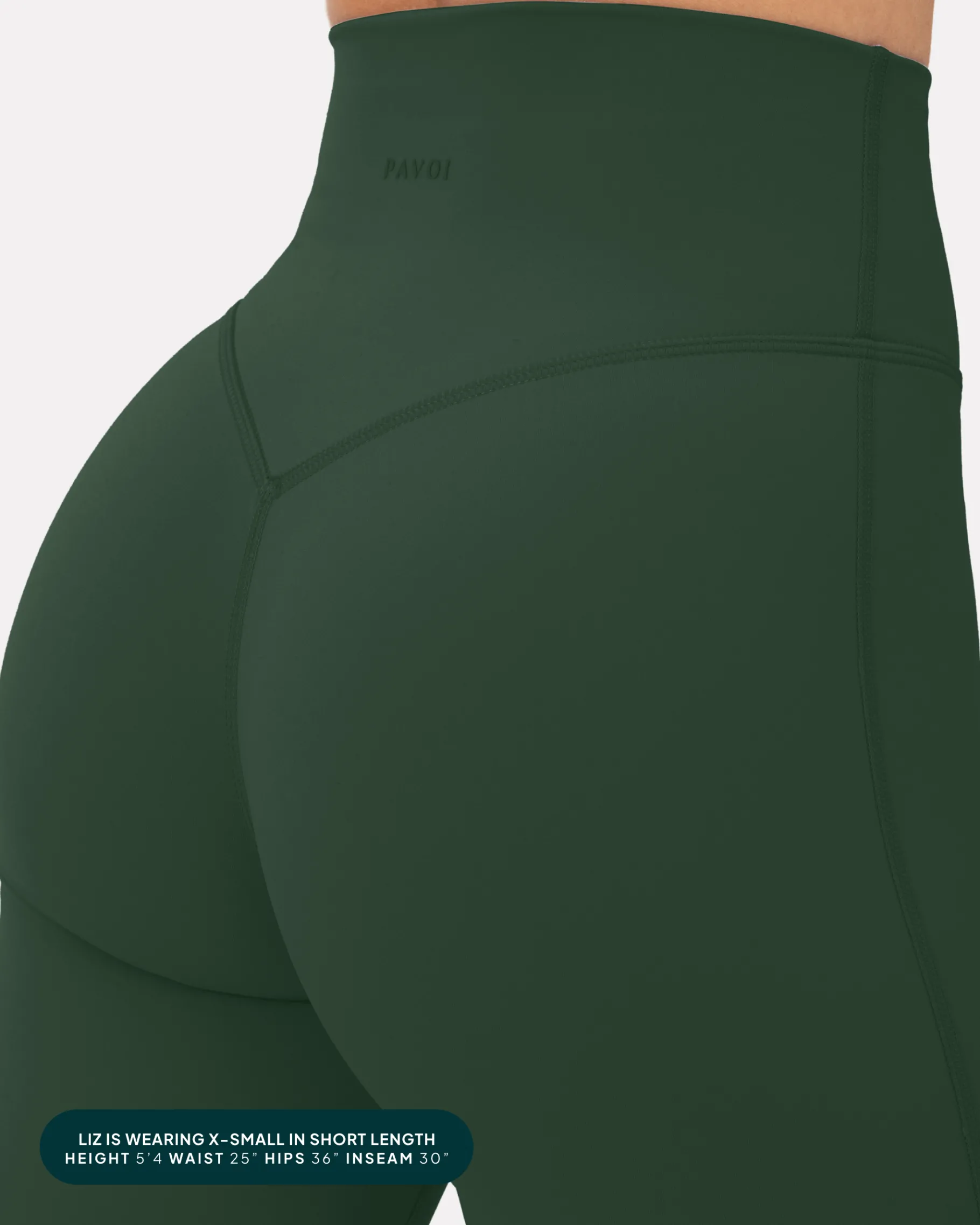 PAVOI Fashion Leggings-Athleisure Short Length Flared Leggings