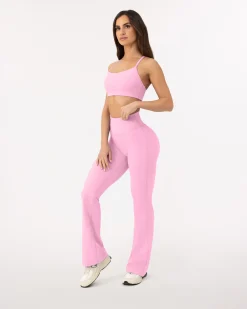 PAVOI Fashion Leggings-Athleisure Short Length Flared Leggings