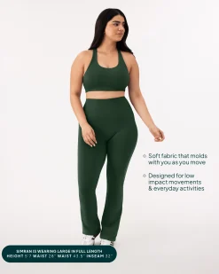 PAVOI Fashion Leggings|Tall Length-Athleisure Tall Length Flared Leggings
