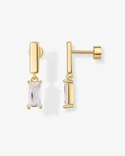 PAVOI Dangle & Threader|Flat Backs-Baguette Dangle Flat Backs