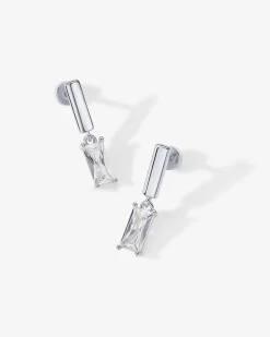 PAVOI Dangle & Threader|Flat Backs-Baguette Dangle Flat Backs