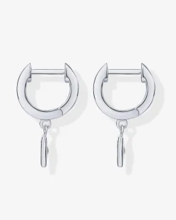 PAVOI Dangle & Threader|Huggies-Baguette Drop Huggies