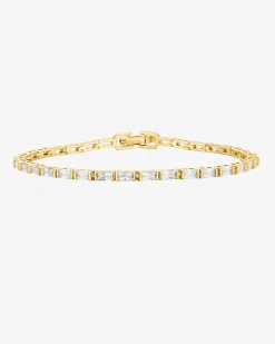 PAVOI Tennis-Baguette Tennis Bracelet