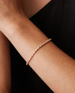 PAVOI Tennis-Baguette Tennis Bracelet