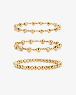 PAVOI Beaded-Ball Beaded Bracelet Trio