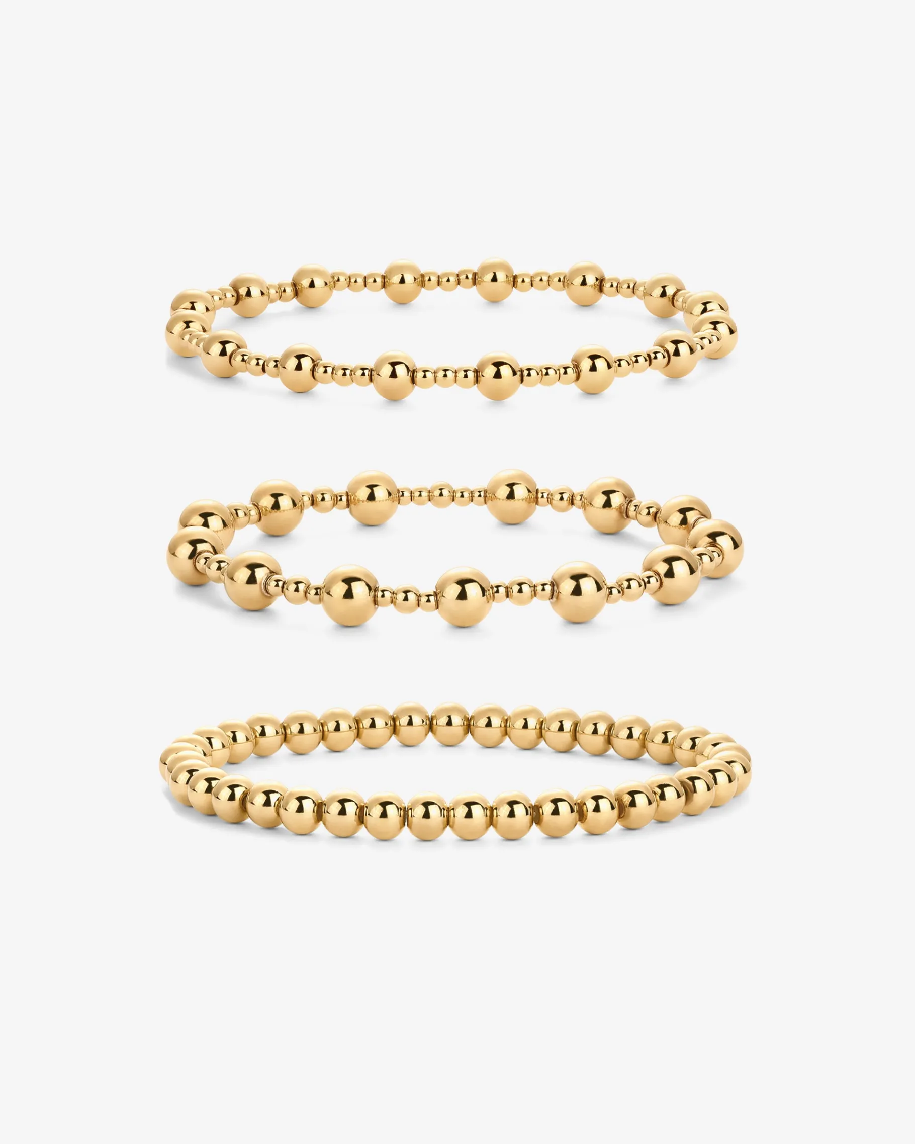 PAVOI Beaded-Ball Beaded Bracelet Trio