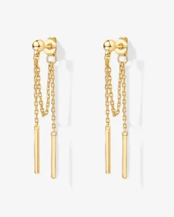 PAVOI Dangle & Threader-Ball Chained Earrings