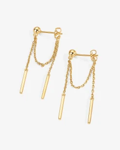 PAVOI Dangle & Threader-Ball Chained Earrings