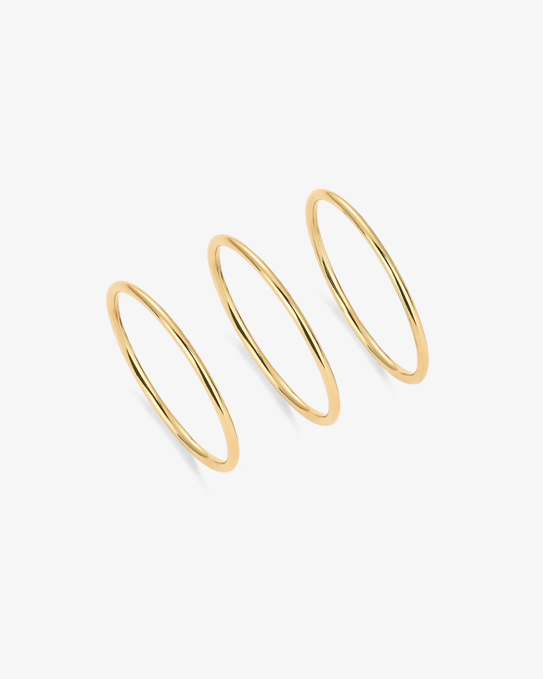 PAVOI Stackable-Band of Gold Ring