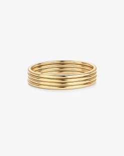 PAVOI Stackable-Band of Gold Ring