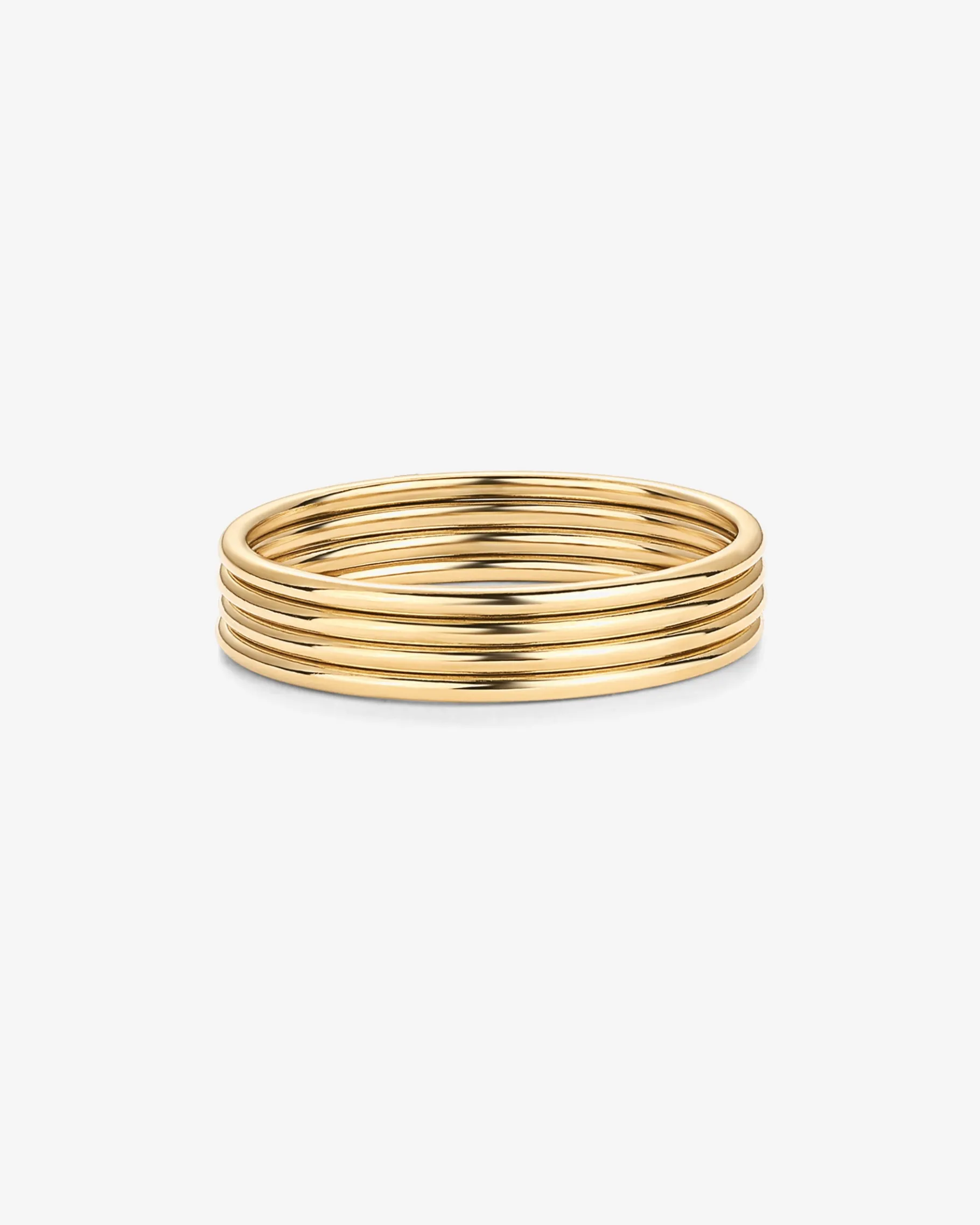 PAVOI Stackable-Band of Gold Ring