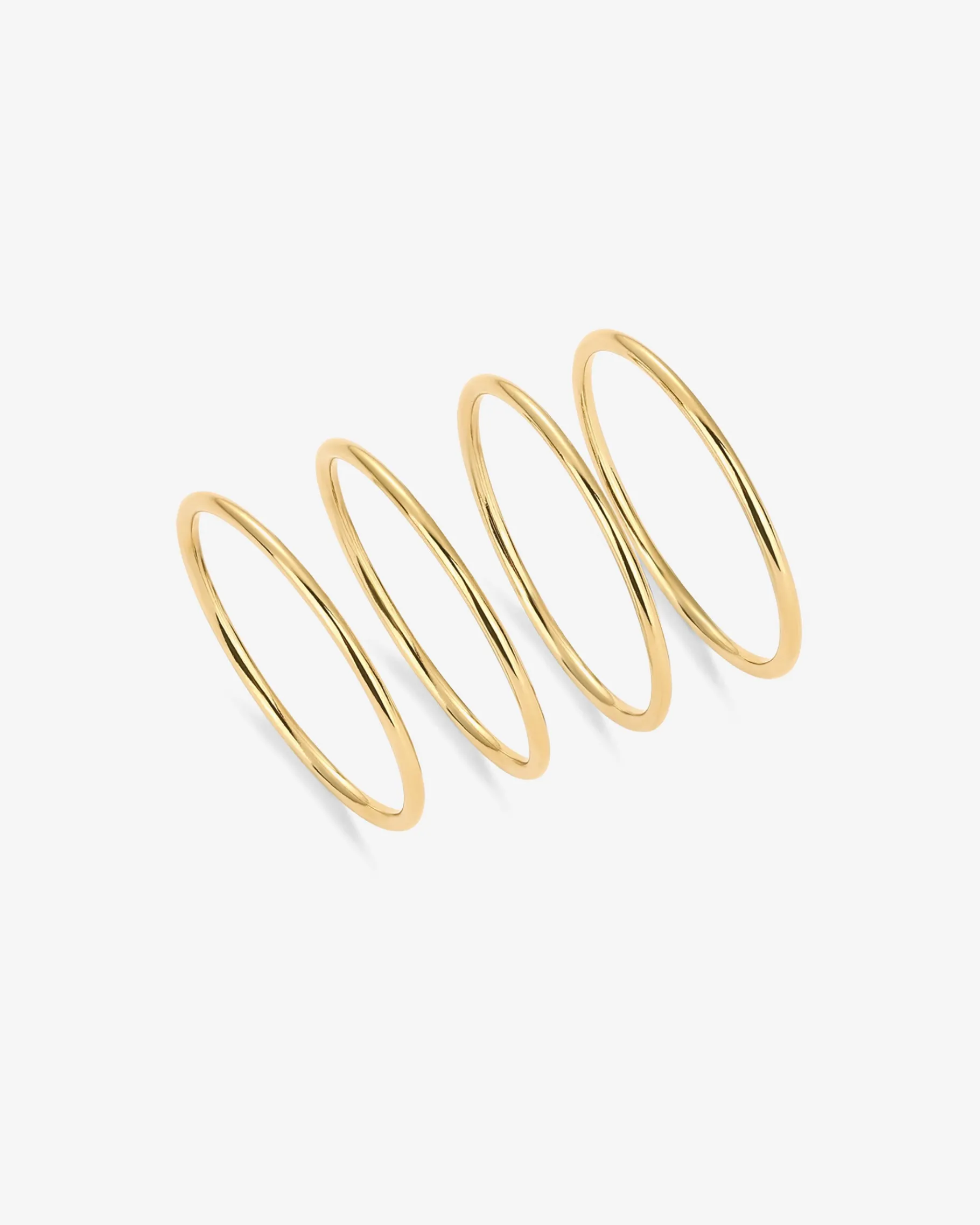 PAVOI Stackable-Band of Gold Ring