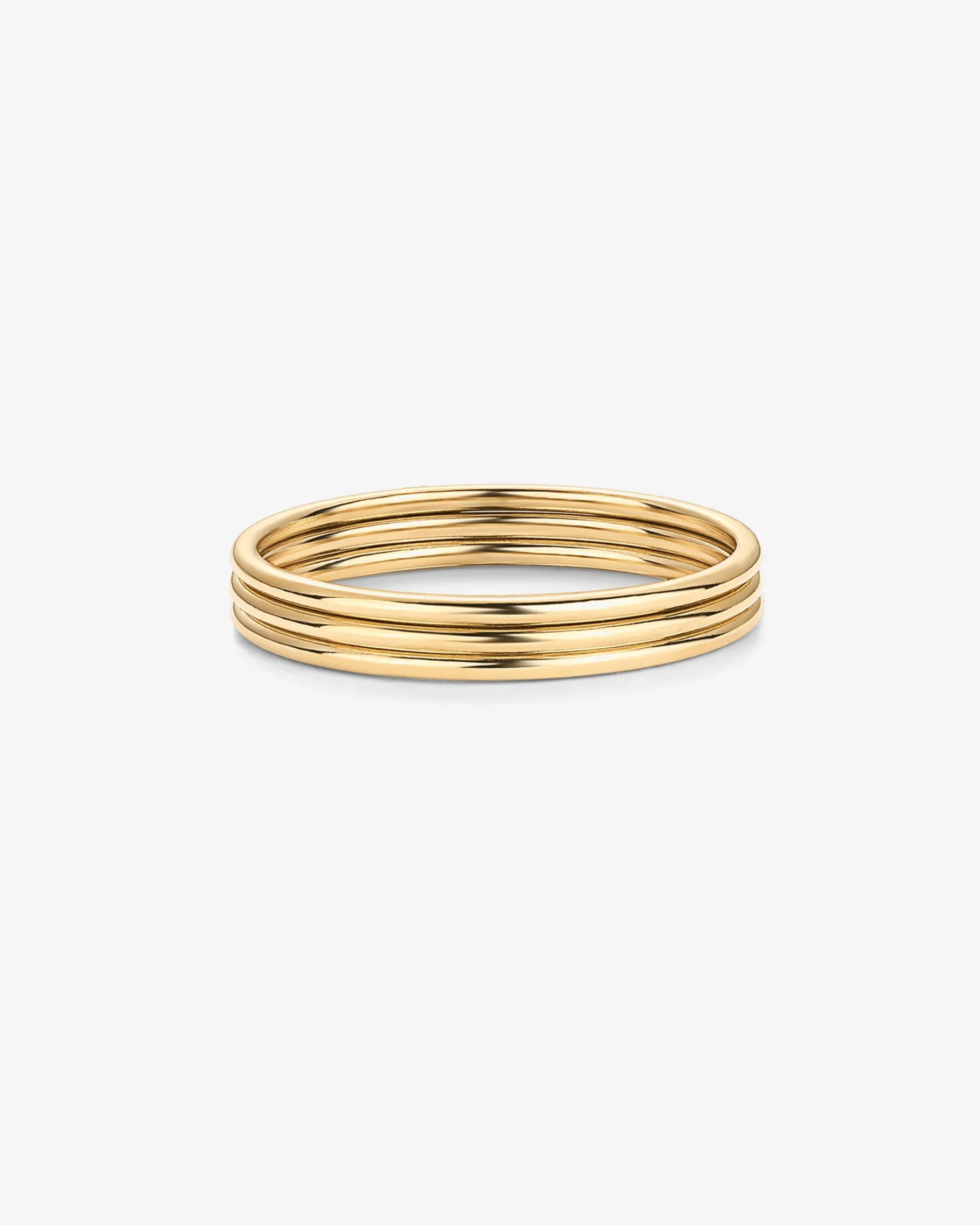 PAVOI Stackable-Band of Gold Ring