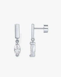 PAVOI Dangle & Threader|Flat Backs-Bar Drop Dangle Screwbacks